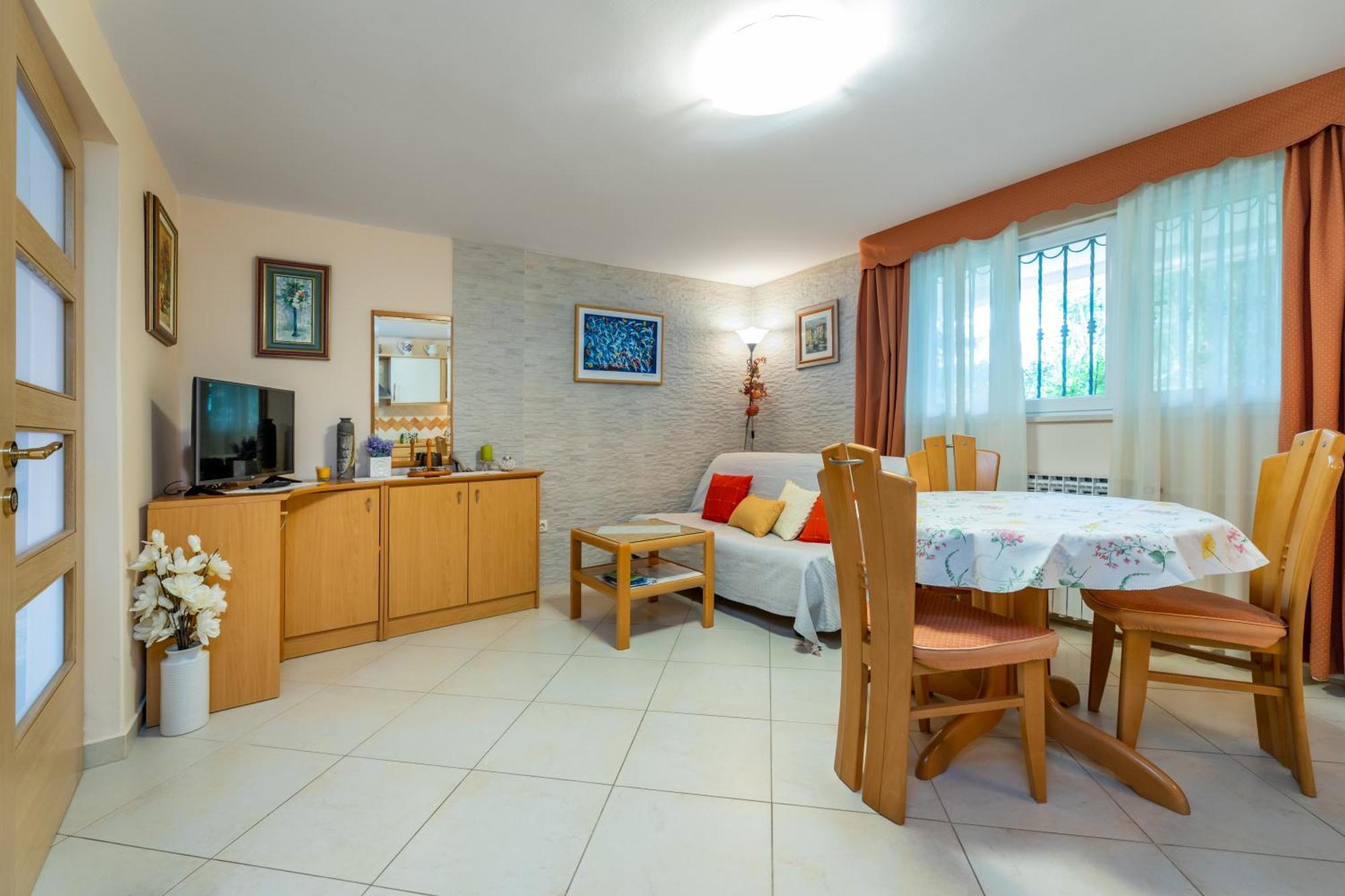 Apartments Nadica Baska  Bagian luar foto